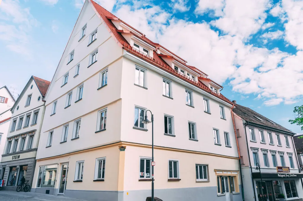 Historiska Amtshaus i Bad Waldsee