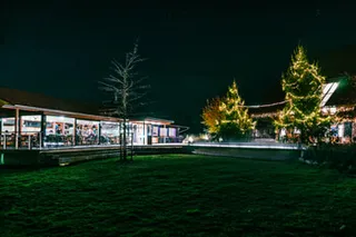 Vy: julfester på upplevelsegården Gut Hügle i Ravensburg