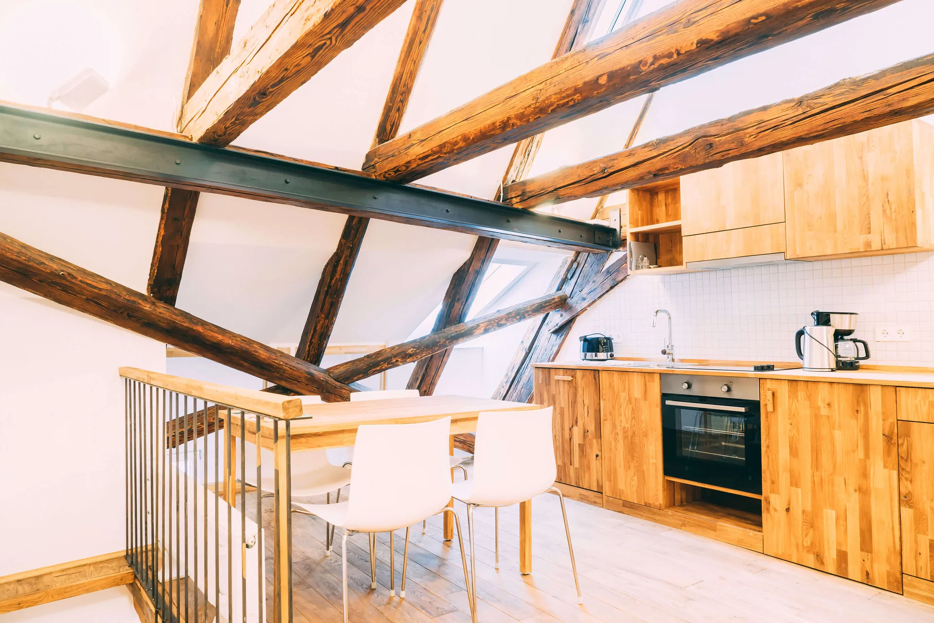 Vy: semesterlägenhet i Bad Waldsee: Rooftop Loft