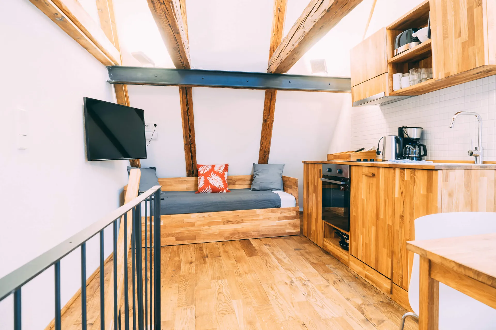 Vy: semesterlägenhet i Bad Waldsee: Rooftop Loft Deluxe