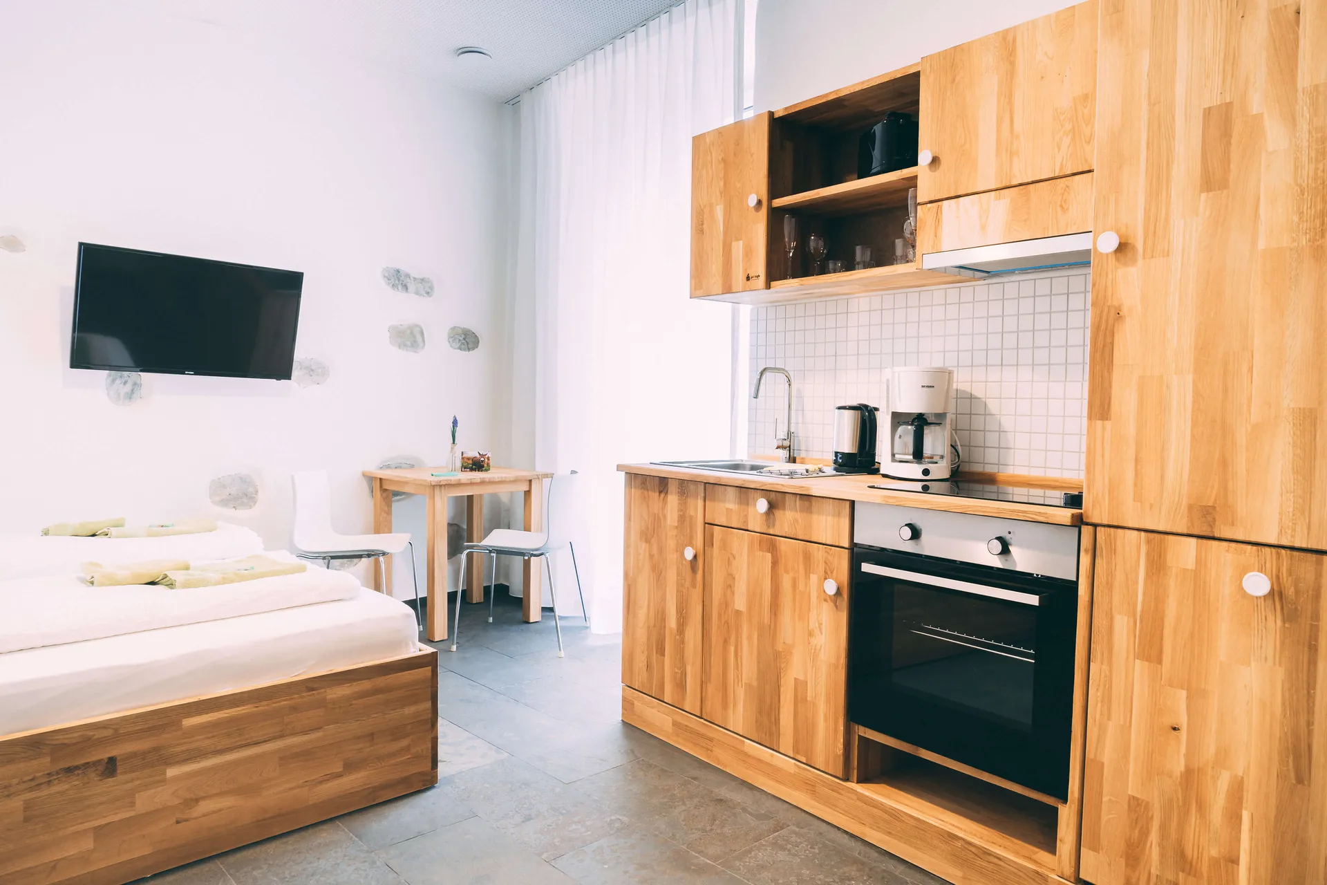 Vy: semesterlägenhet i Bad Waldsee: Studio Mini bottenvåning