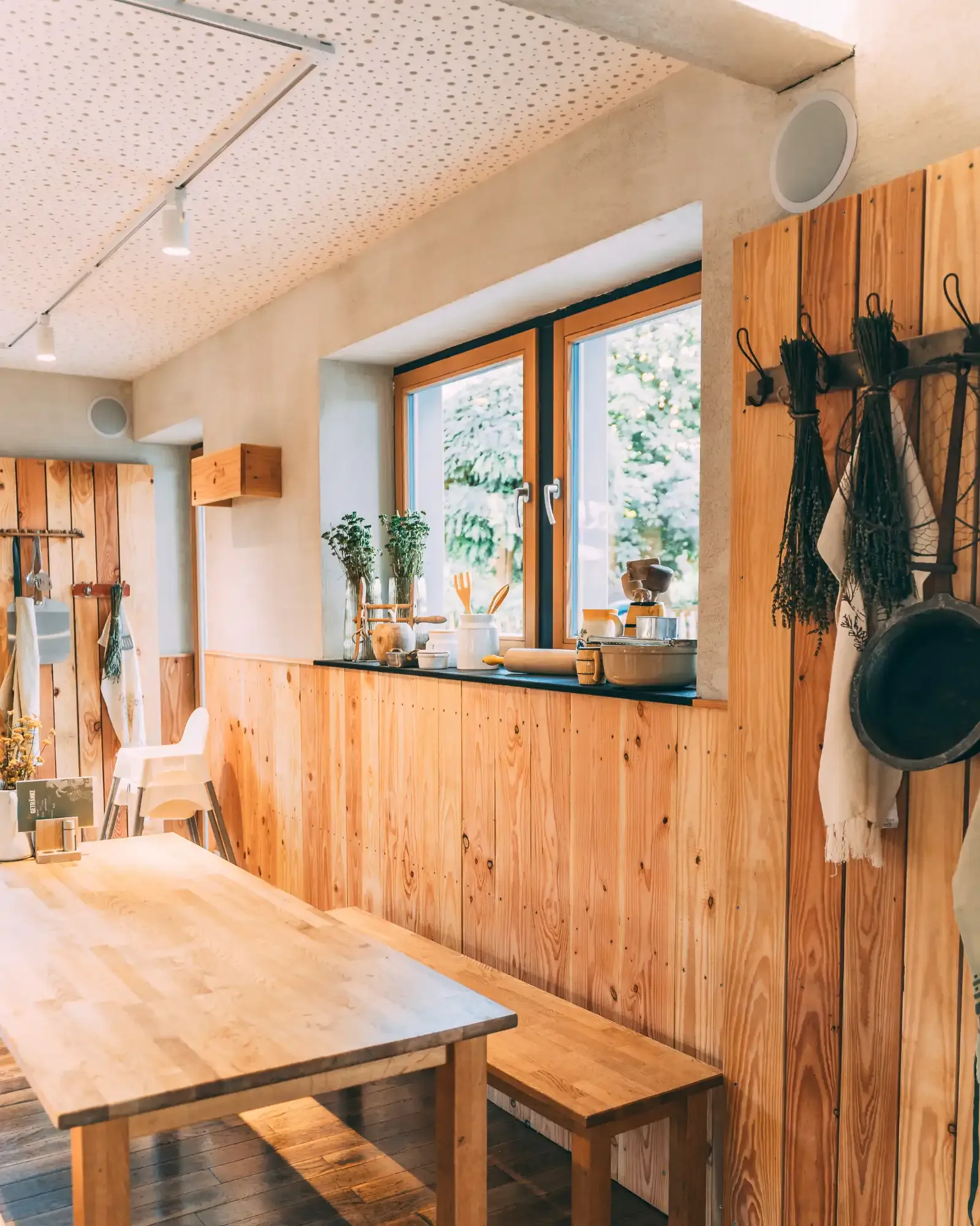 Bufféstation i Gut Hügle familjerestaurang
