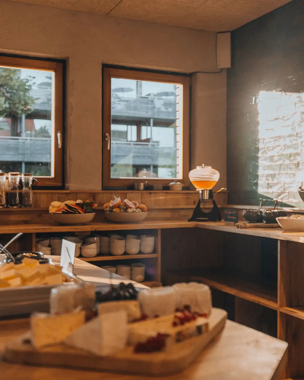 Frukost på upplevelsegården Gut Hügle