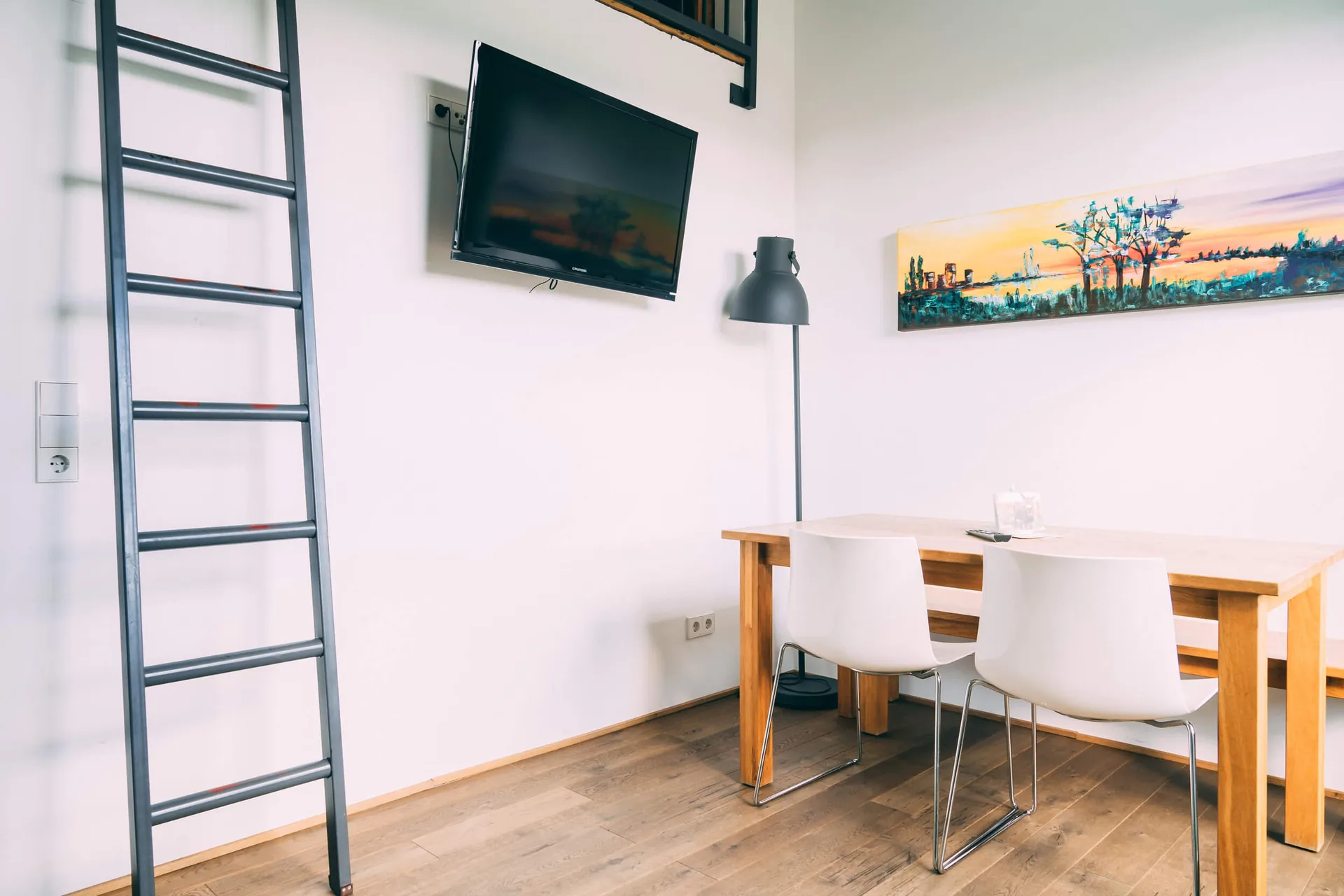 Vy: semesterlägenhet vid Bodensjön: Familiensuite Loggia | Gut Hügle
