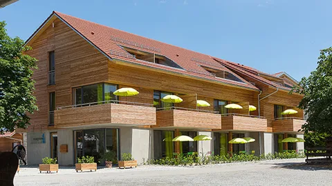 Vy: förfrågan om semesterlägenhet på Gut Hügle i Ravensburg vid Bodensjön